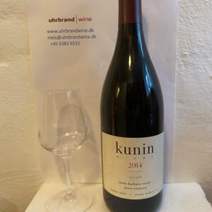 Kunin Winery Syrah er en formidabel rødvin fra Californien.