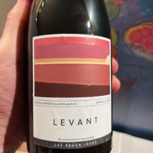 Vignerons Proprietés Associés, Les Beaux Jours Levant 2023, Côtes du Rhône Villages Laudun