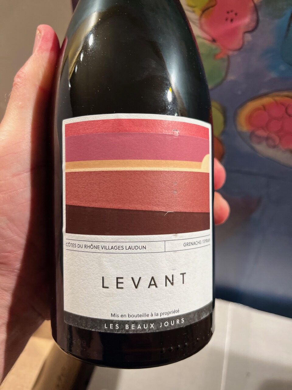 Vignerons Proprietés Associés, Les Beaux Jours Levant 2023, Côtes du Rhône Villages Laudun