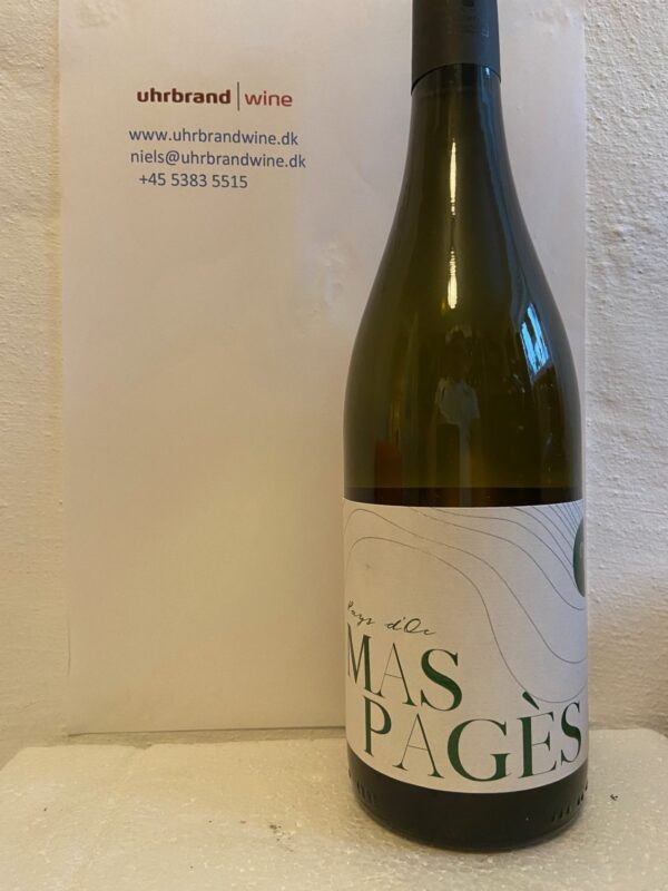 Eboulis fra Mas Pagés. Hvidvin på sauvignon blanc og chardonnay.