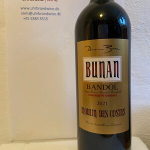 Domaines Bunan, rødvin på mourvedre fra Bandol