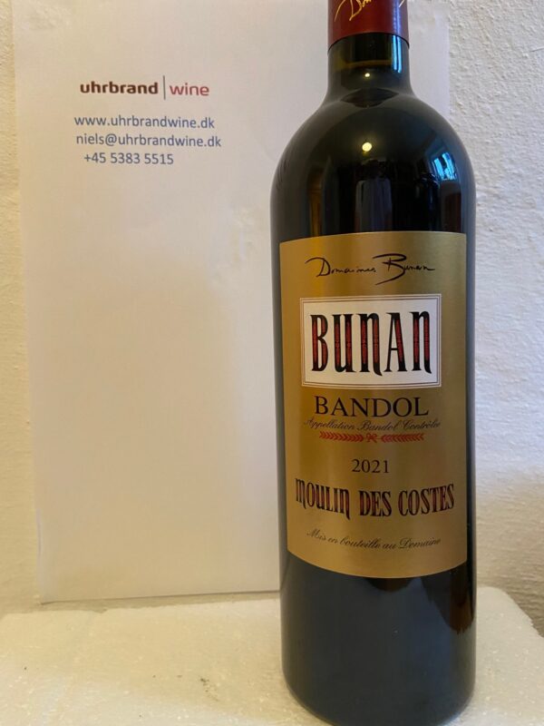 Domaines Bunan, rødvin på mourvedre fra Bandol