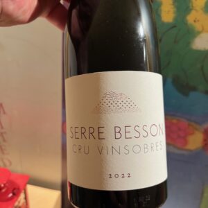 Domaine Serre Besson, Cru Vinsobres 2022, Vinsobres